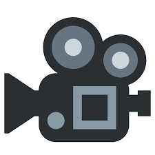 Image result for video camera emoji